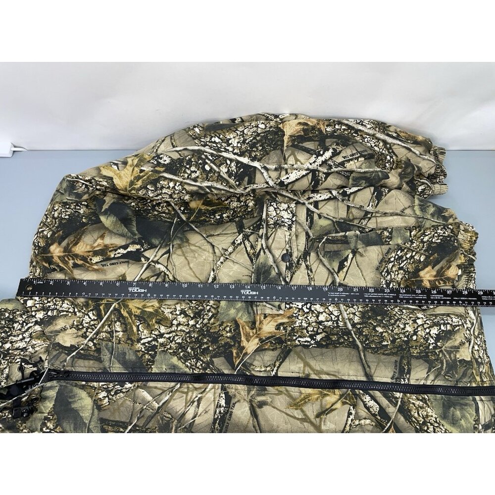WFS Burly Camo Jacket Insulated Hunting Winter Outdoor Canvas Hooded Mens 3XL - Picture 12 of 12